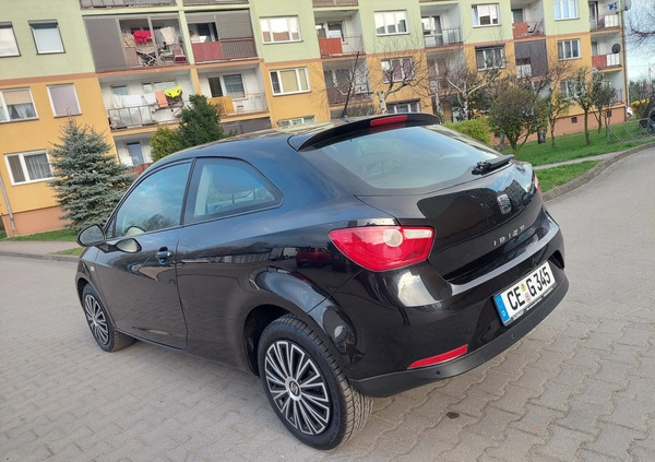 Seat Ibiza cena 10999 przebieg: 189000, rok produkcji 2009 z Wągrowiec małe 46